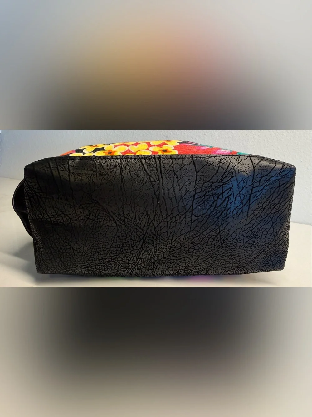 Rebecca Scott Designs Kinley Cube Retired Floral Cosmetic Travel Bag